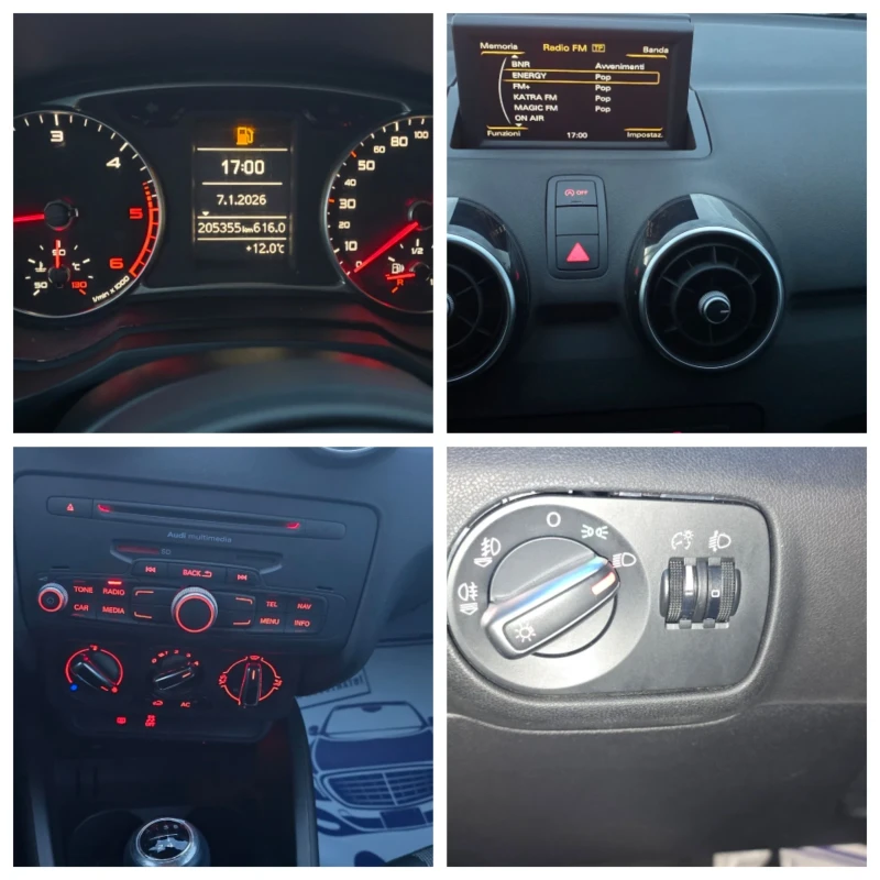 Audi A1 1.6 TDI ЛИЗИНГ/КОЖА/KEYLESS/НАВИ, снимка 9 - Автомобили и джипове - 53023727