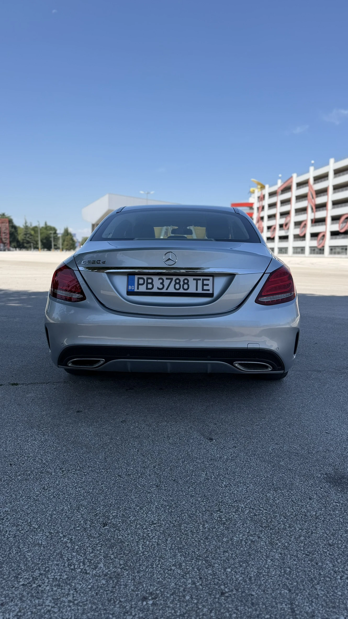 Mercedes-Benz C 220 AMG Line 9G-Tronic Камера Навигация Обслужена, снимка 5 - Автомобили и джипове - 54090032