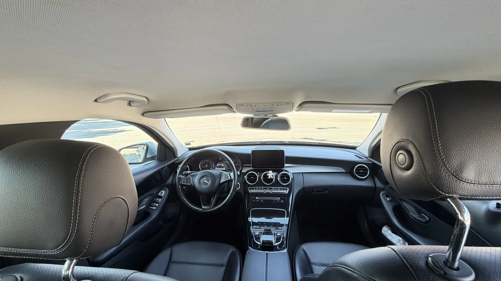 Mercedes-Benz C 220 AMG Line 9G-Tronic Камера Навигация Обслужена, снимка 11 - Автомобили и джипове - 54090032