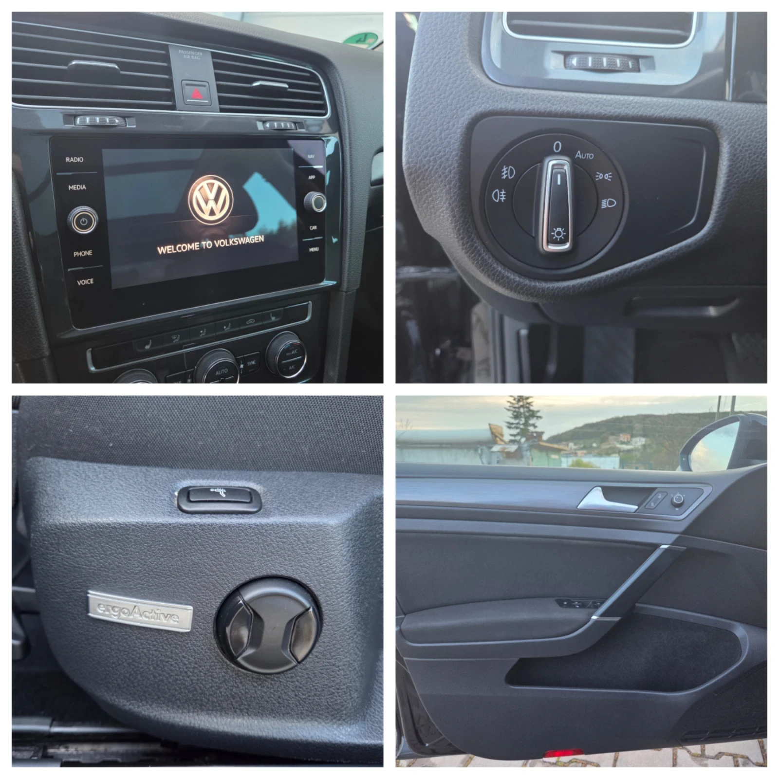 VW Golf 2.0 TDI DSG 7 Панорама Keyless ACC LED , снимка 15 - Автомобили и джипове - 54189857