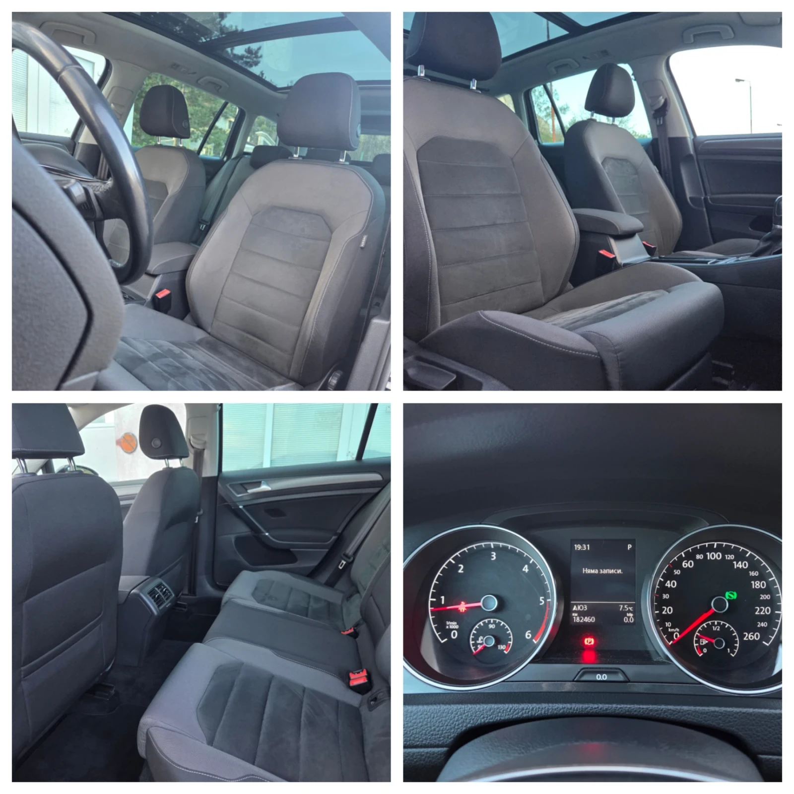 VW Golf 2.0 TDI DSG 7 Панорама Keyless ACC LED , снимка 9 - Автомобили и джипове - 54189857