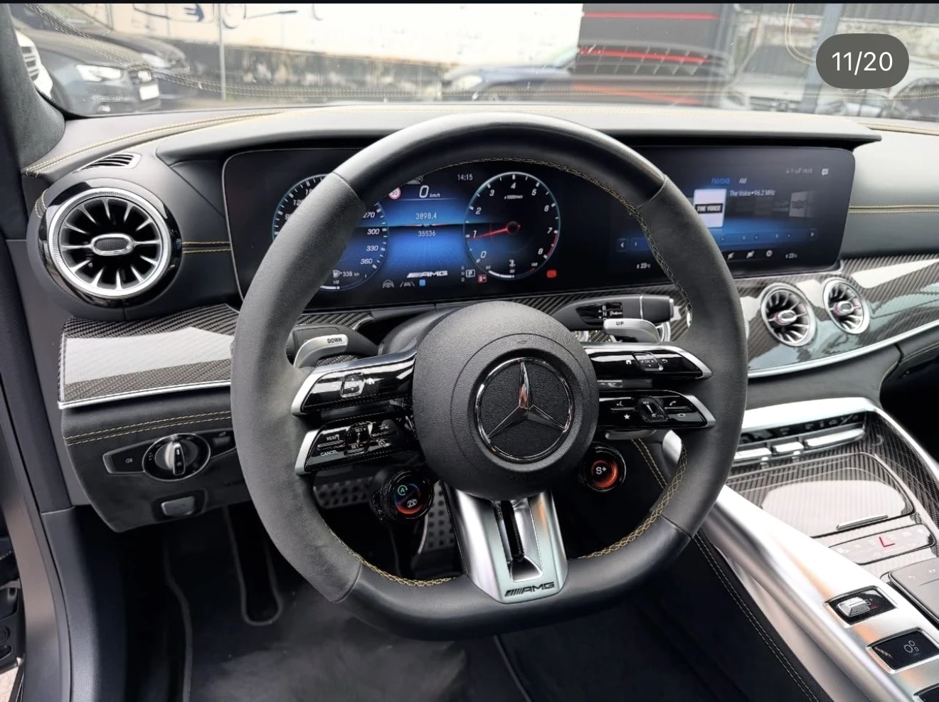 Mercedes-Benz AMG GT 63S * Aero-Packet* * Carbon- Packet* * ГАРАНЦИЯ* , снимка 8 - Автомобили и джипове - 54644176