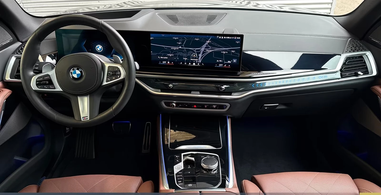 BMW X5 40d/xDrive/M-SPORT/HEAD UP/PANO SKY/H&K/360, снимка 5 - Автомобили и джипове - 54649436