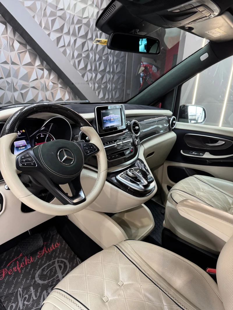 Mercedes-Benz V 220 CUSTOM LUXURY EDITION * TV * BURMEISTER , снимка 6 - Бусове и автобуси - 48925804