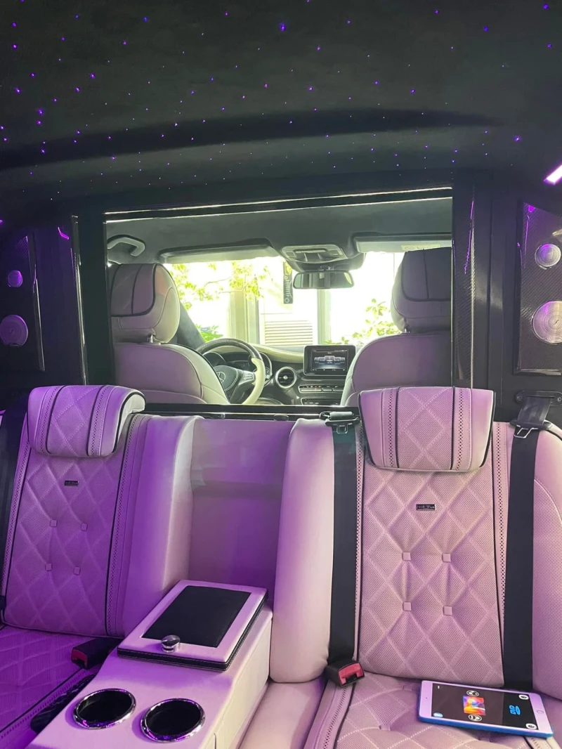 Mercedes-Benz V 220 CUSTOM LUXURY EDITION * TV * BURMEISTER , снимка 14 - Бусове и автобуси - 48925804