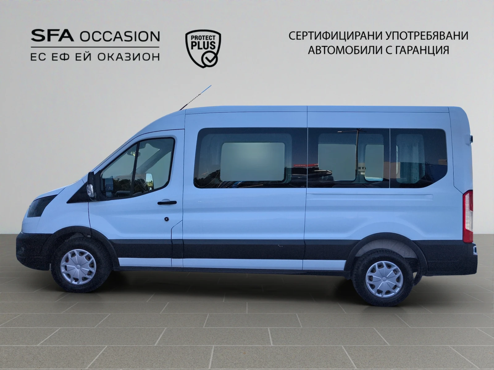 Ford Transit Kombi 8+ 1 места 2.0 Hybrid 130hp E6D//2205R13, снимка 8 - Бусове и автобуси - 55473470
