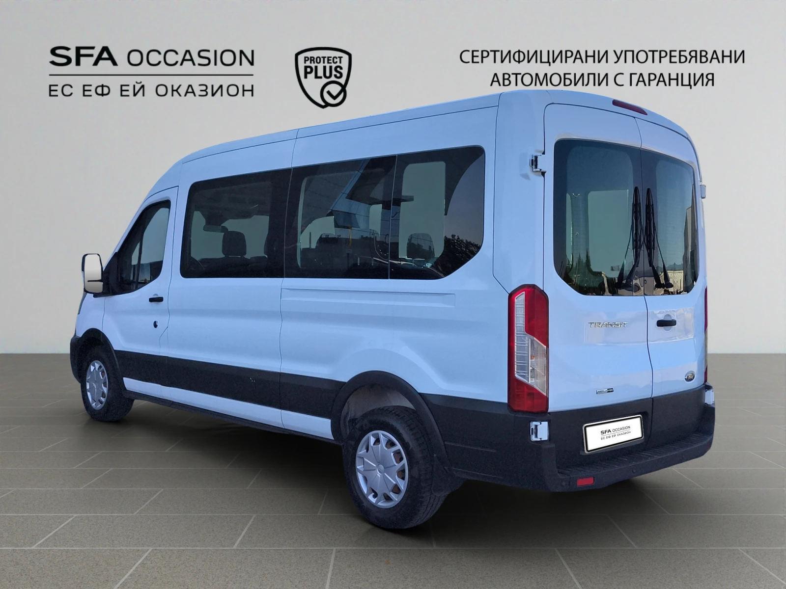 Ford Transit Kombi 8+ 1 места 2.0 Hybrid 130hp E6D//2205R13, снимка 7 - Бусове и автобуси - 55473470