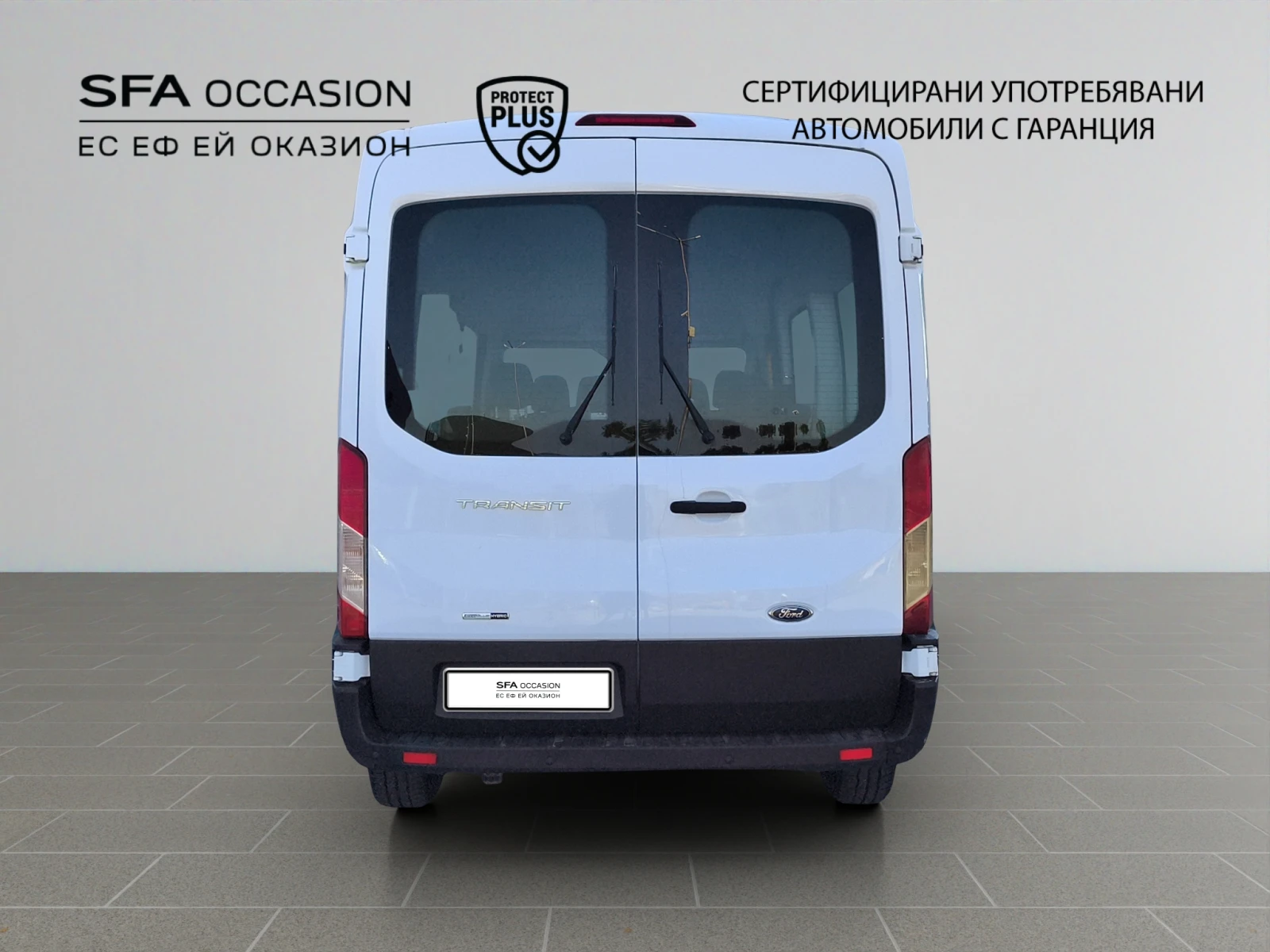 Ford Transit Kombi 8+ 1 места 2.0 Hybrid 130hp E6D//2205R13, снимка 6 - Бусове и автобуси - 55473470