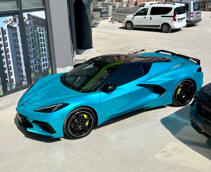 Chevrolet Corvette C8 3LT, Z51, EU Edition, Lambo Doors, Carbon, снимка 1 - Автомобили и джипове - 47528750