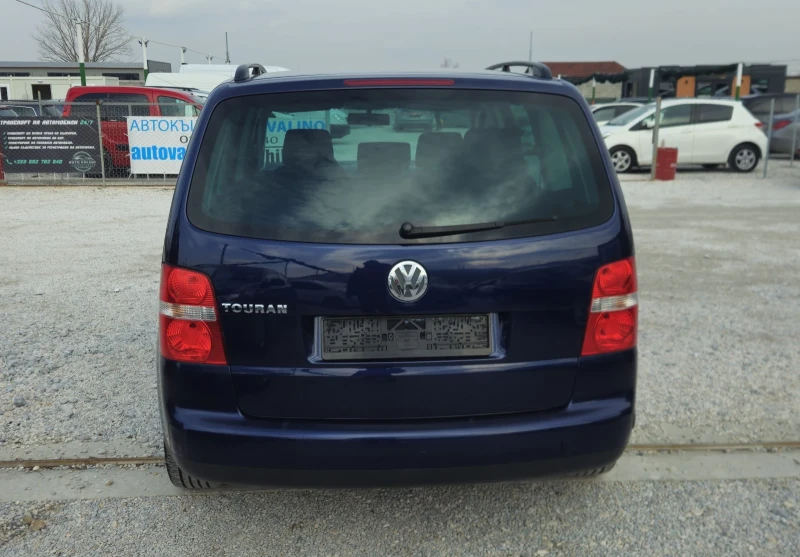 VW Touran 1.6I.101кс.газ.инж.ТОПсъстояние, снимка 6 - Автомобили и джипове - 48983885