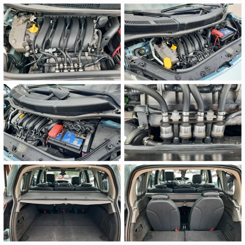 Renault Scenic 2.0i+ АВТОМАТ+ LPG+ 7, снимка 15 - Автомобили и джипове - 51416817