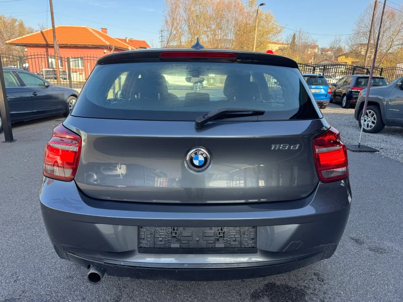 BMW 118 2.0D 143 К.С. !РЕАЛНИ КИЛОМЕТРИ! НОВ ВНОС ИТАЛИЯ, снимка 5 - Автомобили и джипове - 52429584