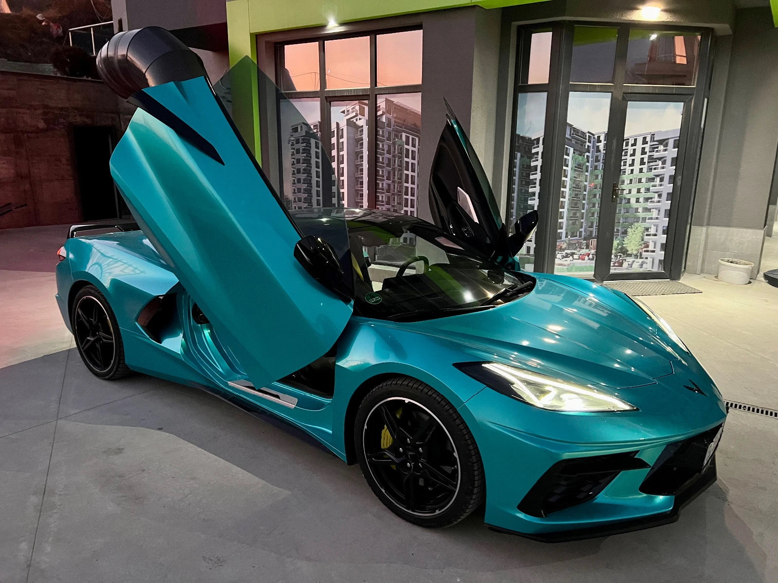 Chevrolet Corvette C8 3LT, Z51, EU Edition, Lambo Doors, Carbon - изображение 5