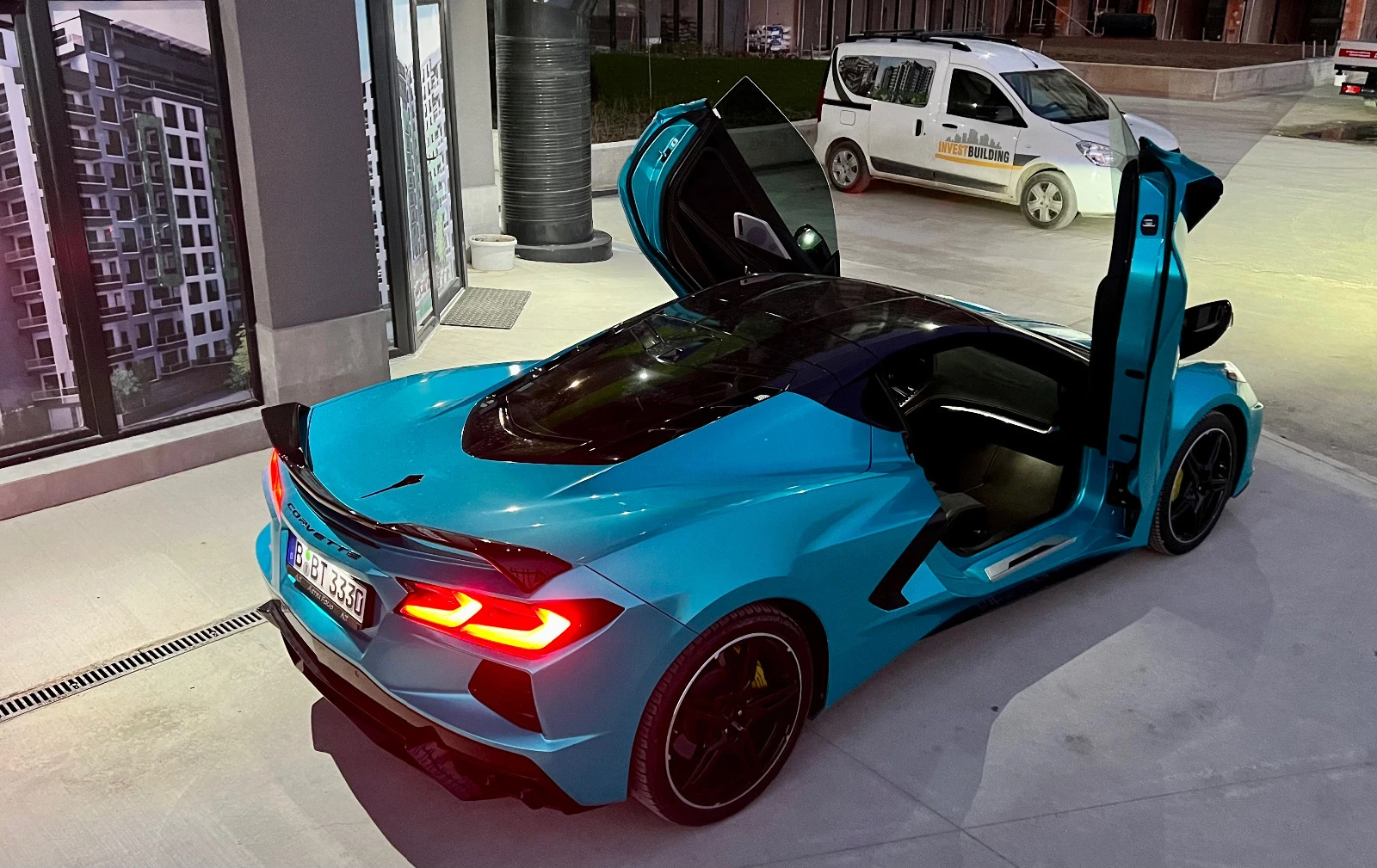 Chevrolet Corvette C8 3LT, Z51, EU Edition, Lambo Doors, Carbon - изображение 7