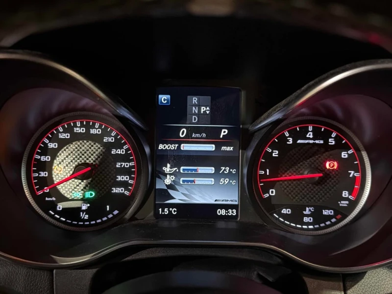 Mercedes-Benz C 63 AMG S 2018 * CARFAX * БЕЗ ПЪРВОНАЧАЛНА ВНОСКА, снимка 13 - Автомобили и джипове - 52592777