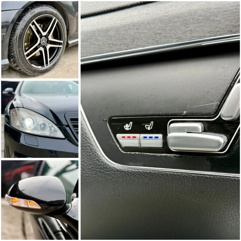 Mercedes-Benz S 320 AMGpaket/Обдухване/Подгрев/Шибедах/Памет/TOP, снимка 15 - Автомобили и джипове - 53356059