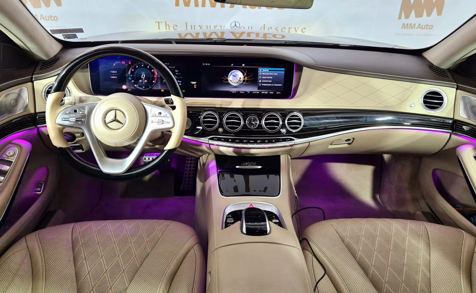 Mercedes-Benz S 560 L 4M AMG Designio Burmester TV - изображение 6