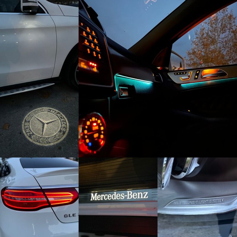 Mercedes-Benz GLE Coupe 350d* 104 000km* AMG* DISTRONIC* 9G* ПАНОРАМА* 360, снимка 17 - Автомобили и джипове - 45449359