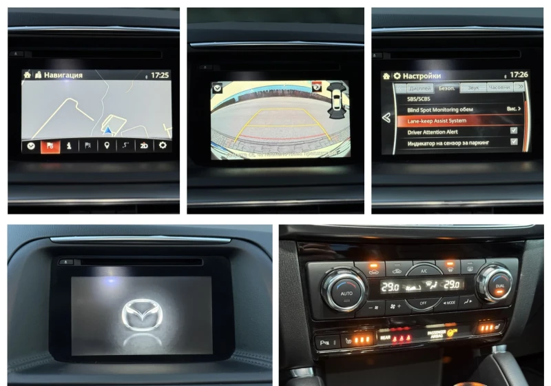 Mazda CX-5 2.2-175К.С. AWD FACELIFT SKYACTIVE SPORTSLINE BOSE, снимка 16 - Автомобили и джипове - 53165329