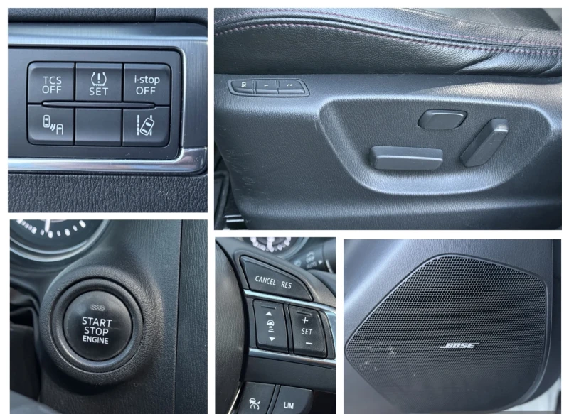 Mazda CX-5 2.2-175К.С. AWD FACELIFT SKYACTIVE SPORTSLINE BOSE, снимка 17 - Автомобили и джипове - 53165329