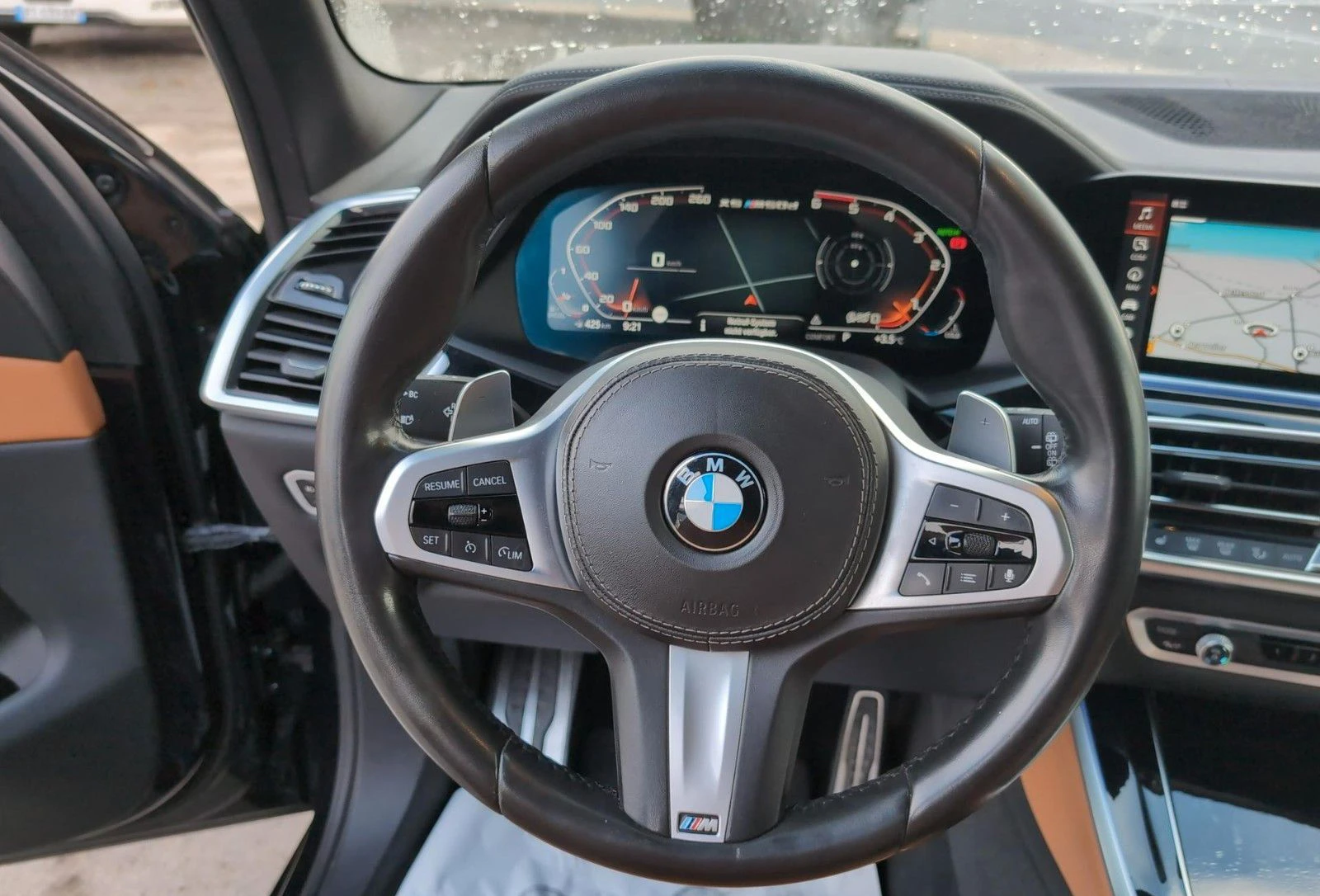 BMW X5 M50d/400HP/M-SPORT/CAM/MATT/NAVI/KLESS/478v - изображение 10