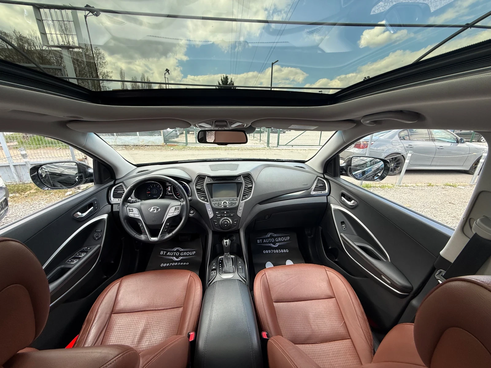 Hyundai Santa fe 2.4i AWD АВТОМАТИК 7-МЕСТА ЕВРОПЕЙСКА! , снимка 11 - Автомобили и джипове - 54154644