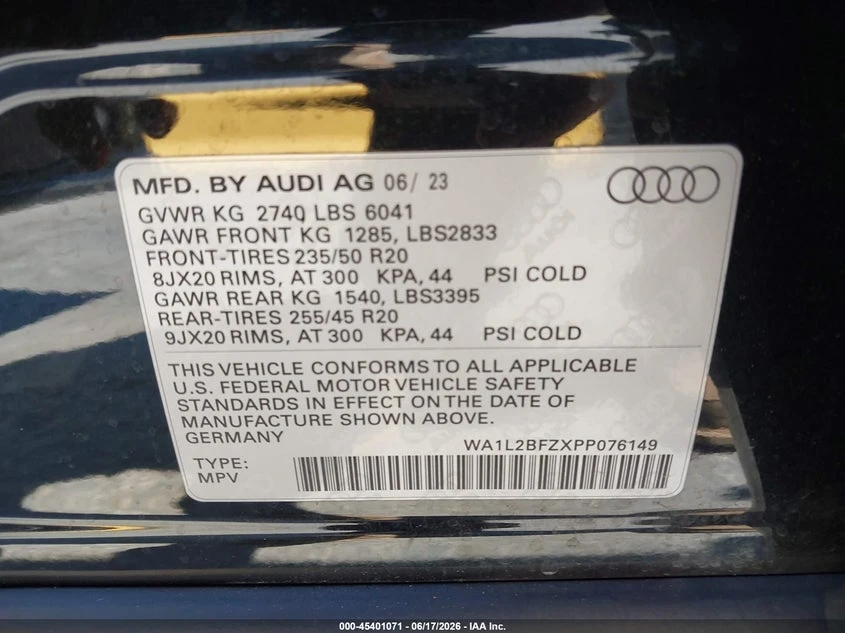 Audi Q4 E-Tron Premium Plus 50 Quattro, снимка 9 - Автомобили и джипове - 55004023