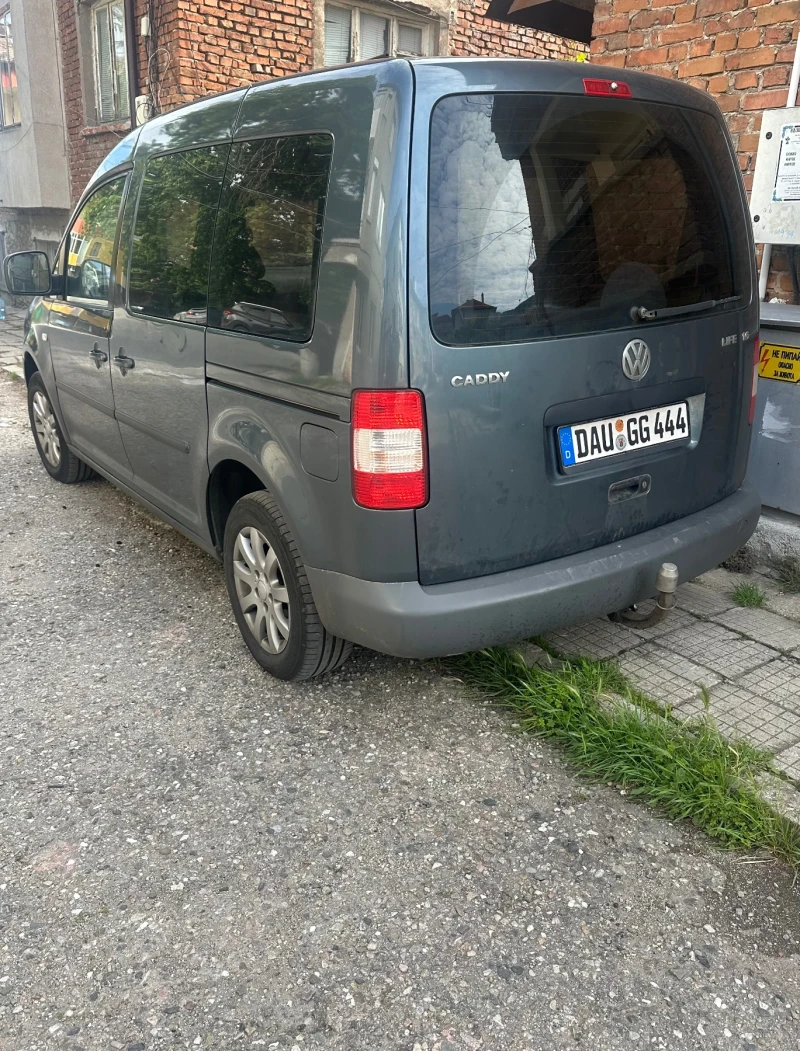 VW Caddy 1.6i Gas 7-Места , снимка 1 - Автомобили и джипове - 47393306