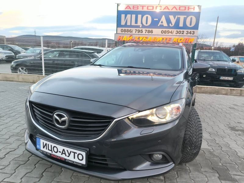 Mazda 6 2, 2-131k.c.ABTOMAT, HABИ, KAMEPA, LED, ЕВРО 5В, снимка 17 - Автомобили и джипове - 48312297