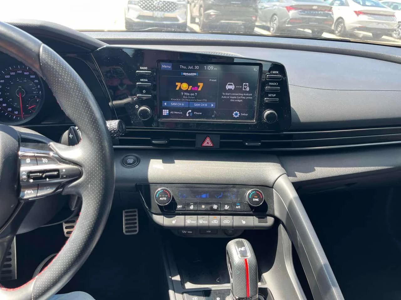Hyundai Elantra * N Line * AВТОКРЕДИТ * ГЛАВНО ПРЕДСТАВИТЕЛСТВО, снимка 9 - Автомобили и джипове - 55627167