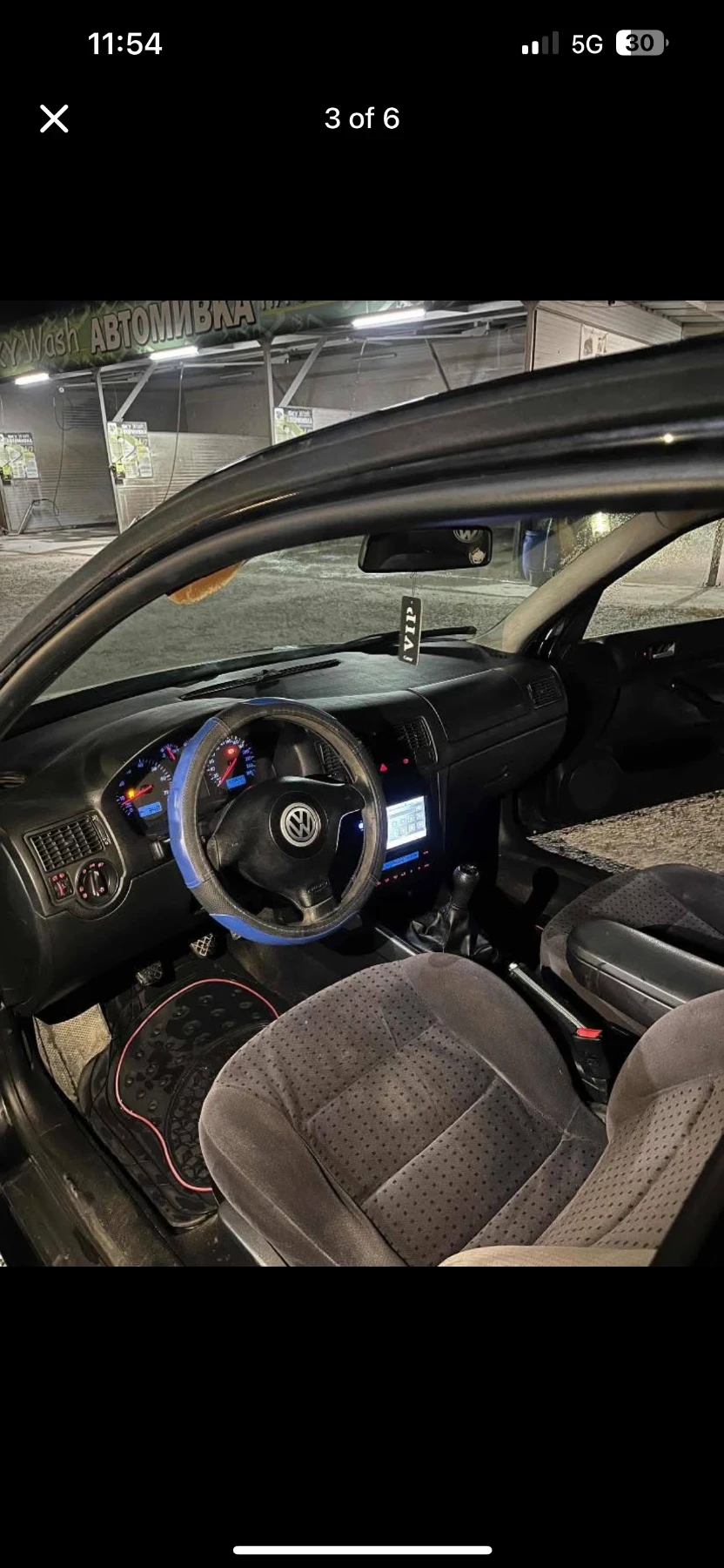 VW Golf Сменени фарове, броня и джанти за по добър вит , снимка 7 - Автомобили и джипове - 55805222