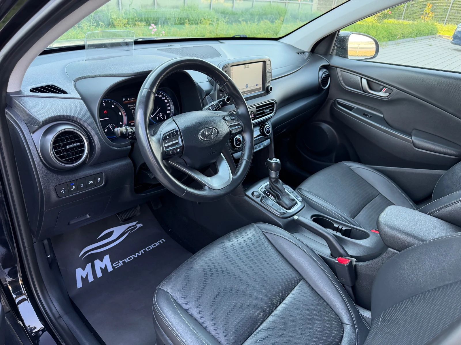 Hyundai Kona 4X4-АВТОМАТ-HEAD-UP-КАМЕРА-ПОДГРЕВ-KEYLESSP-GO-, снимка 8 - Автомобили и джипове - 54697581