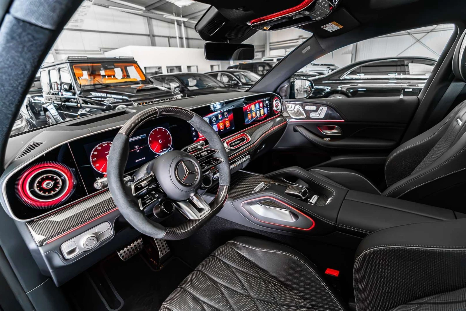 Mercedes-Benz GLE 53 4MATIC NEW MODEL* COUPE* AMG RIDE* PANO* BURMESTER* 360*  | Mobile.bg � ����������� 7