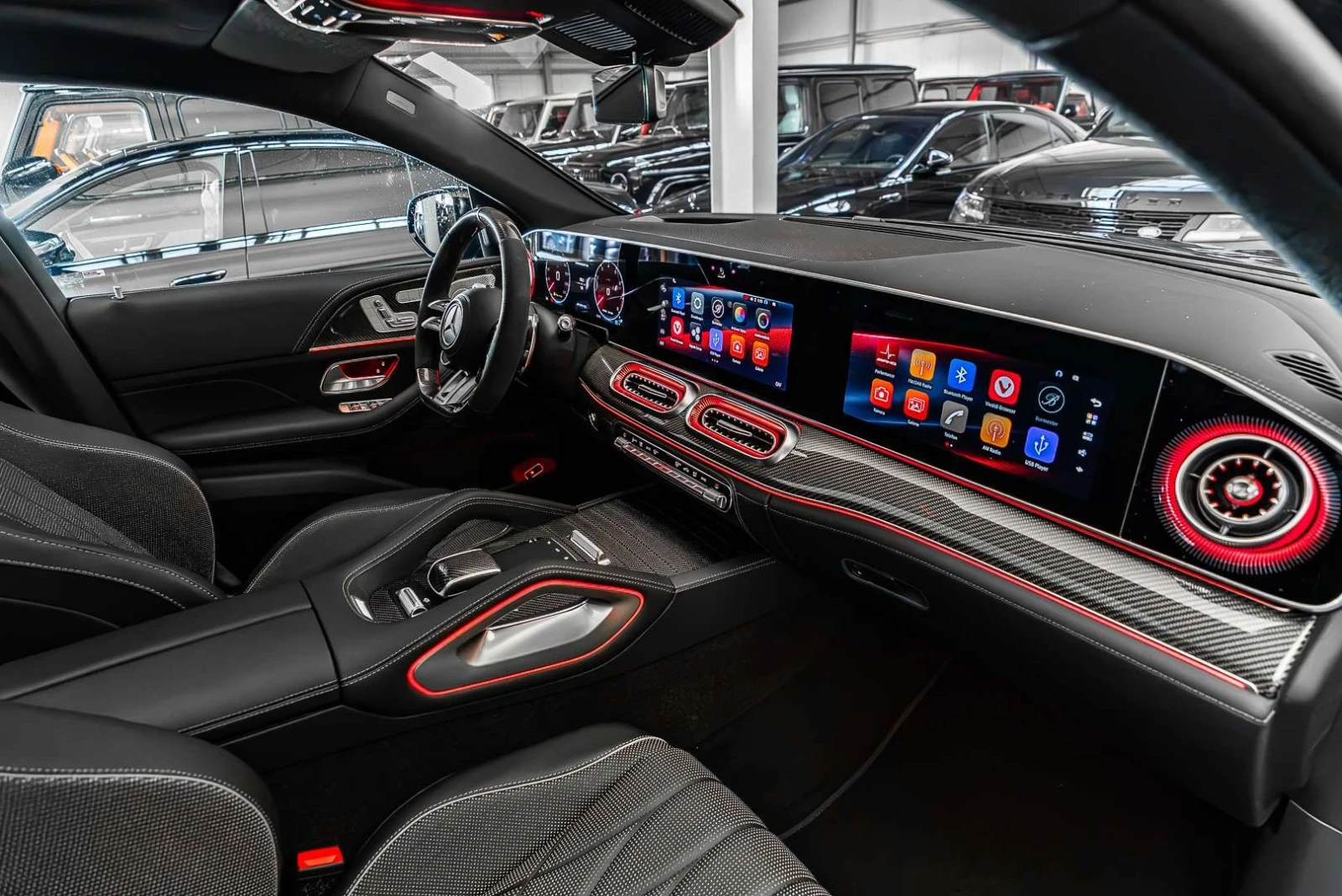 Mercedes-Benz GLE 53 4MATIC NEW MODEL* COUPE* AMG RIDE* PANO* BURMESTER* 360*  | Mobile.bg � ����������� 11
