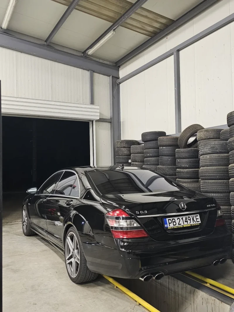 Mercedes-Benz S 63 AMG 2009, снимка 8 - Автомобили и джипове - 46958612