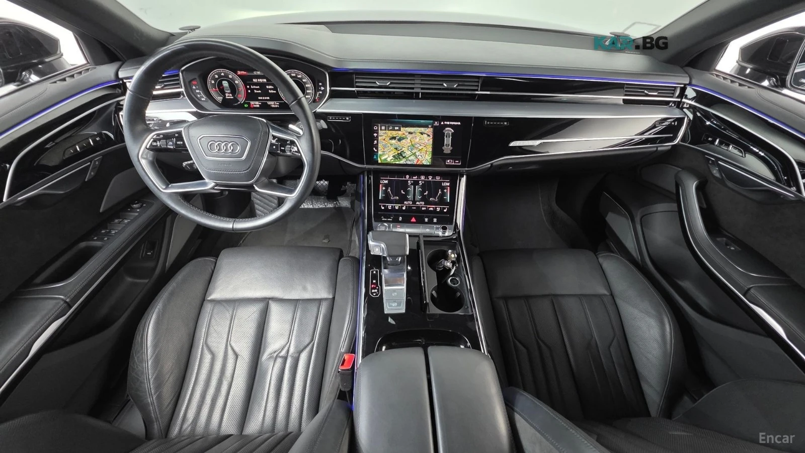 Audi A8 L* QUATTRO* 55TFSI* ОБДУХ* 360* МАСАЖИ* ХЕДЪП* , снимка 5 - Автомобили и джипове - 55725978
