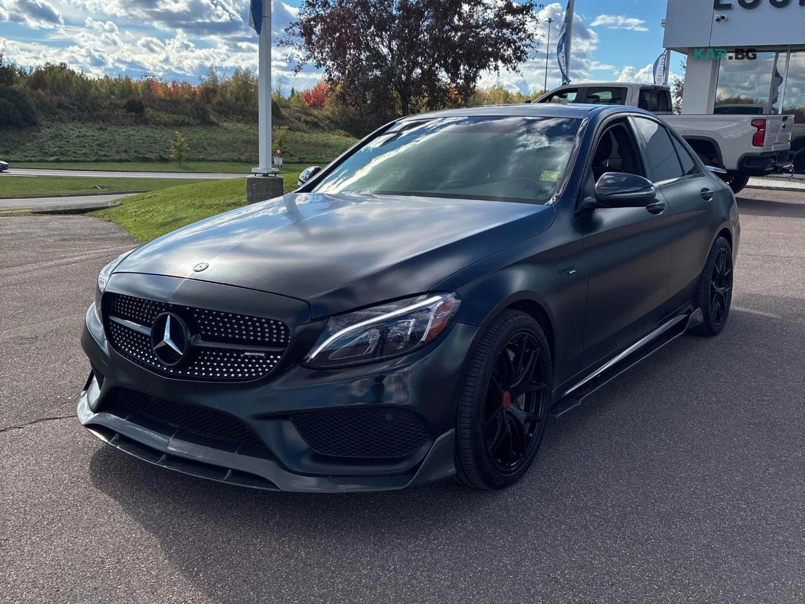 Mercedes-Benz C 43 AMG Stage 2* PERFORMANCE* MATTE BLACK* CARFAX*  | Mobile.bg � ����������� 1