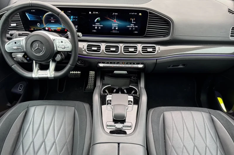 Mercedes-Benz GLS 63 AMG 4M+ STH+ Panorama+ 360 + Night, снимка 5 - Автомобили и джипове - 51533256