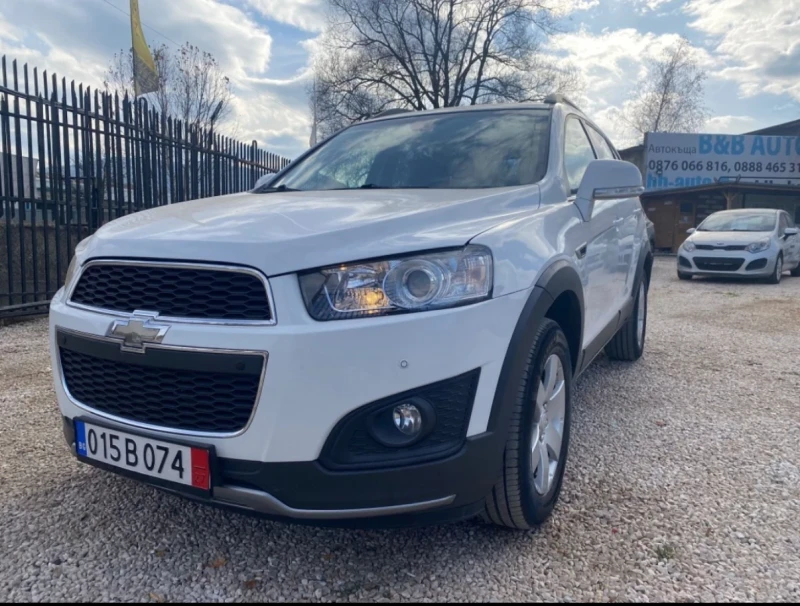 Chevrolet Captiva 2.2 Дизел, 2014 г., Кожа, 139000 км., 7 места