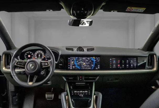 Porsche Cayenne Turbo E-Hybrid = Sport Chrono = Гаранция, снимка 11 - Автомобили и джипове - 55687997