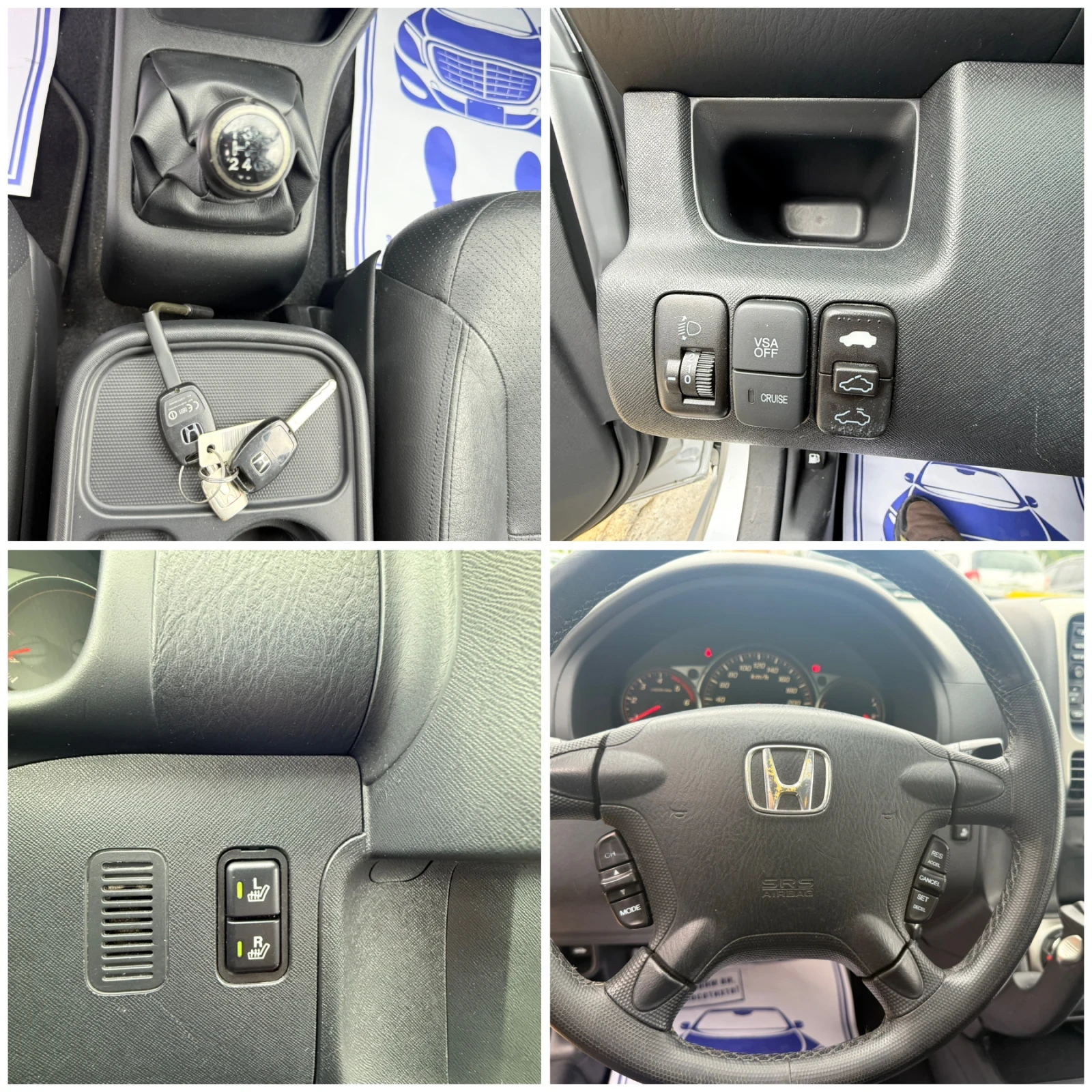 Honda Cr-v 2.2cdti 140k.c* 4x4* NAVI* UNIKAT*  - изображение 9