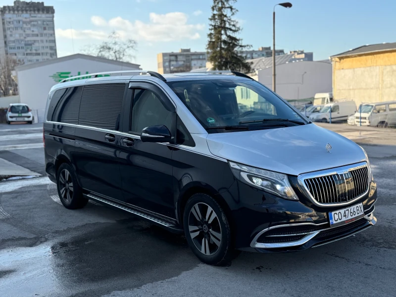 Mercedes-Benz V 220 * MAYBACH* ТОП ЦЕНА* БАРТЕР* FULL LED* , снимка 3 - Бусове и автобуси - 53276608