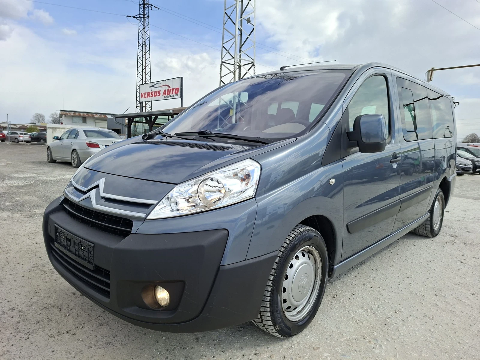 Citroen Jumpy 2.0HDI-160кс/8МЕСТА/LONG/КЛИМАТИК/240.000КМ