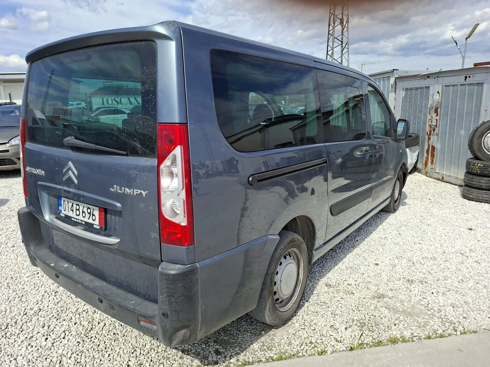 Citroen Jumpy 2.0HDI-160кс/8МЕСТА/LONG/КЛИМАТИК/240.000КМ, снимка 2 - Бусове и автобуси - 54131169