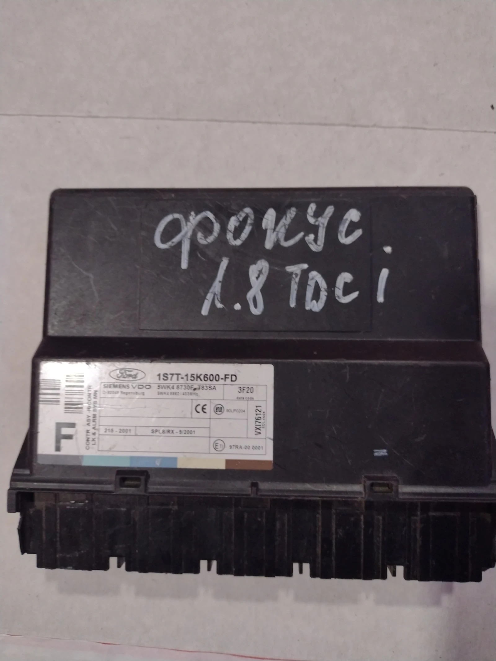 1S7T-15K600 FD ������� �����  FORD FOCUS  5WK48730F   5WK4 8730F  T83SA | Mobile.bg � ����������� 1