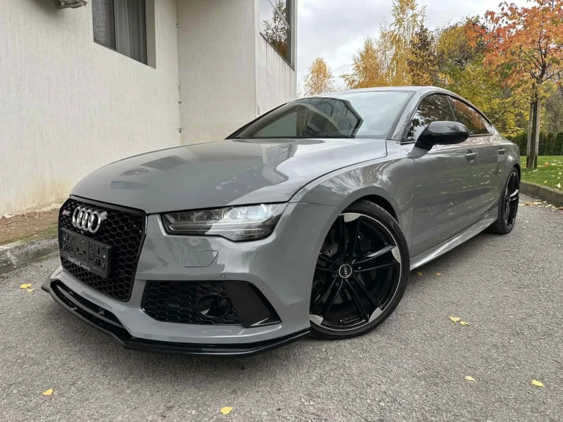 Audi Rs7 BLACK FRIDAY/ NARDO GRAY / EXCLUSIVE / ВАКУУМ, снимка 3 - Автомобили и джипове - 52319636