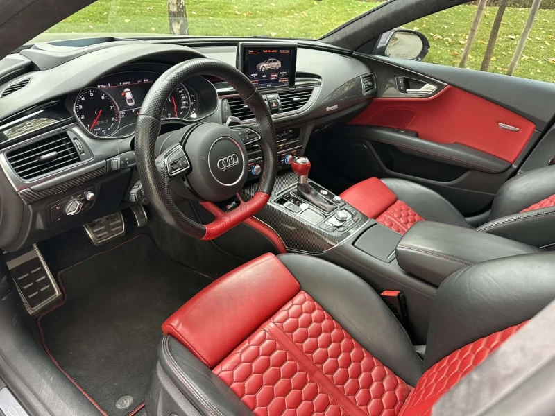 Audi Rs7 BLACK FRIDAY/ NARDO GRAY / EXCLUSIVE / ВАКУУМ, снимка 9 - Автомобили и джипове - 52319636