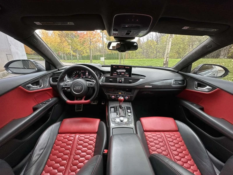 Audi Rs7 BLACK FRIDAY/ NARDO GRAY / EXCLUSIVE / ВАКУУМ, снимка 12 - Автомобили и джипове - 52319636