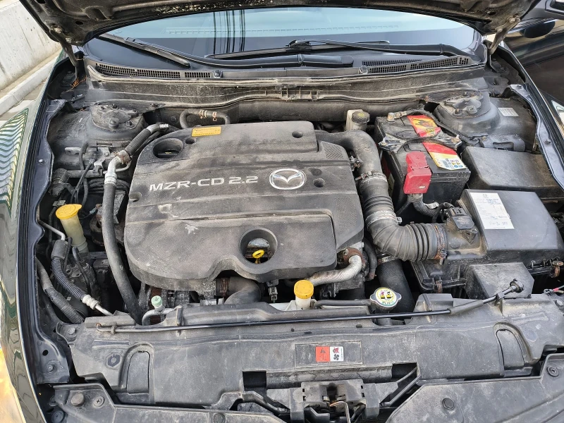 Mazda 6 2.2d MZR-CD 129кс, снимка 11 - Автомобили и джипове - 53117330