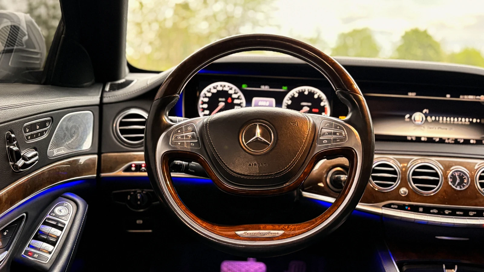 Mercedes-Benz S 550 Mercedes S550 L 4MATIC V8 Biturbo 455 к.с. BURMEST, снимка 7 - Автомобили и джипове - 54247468